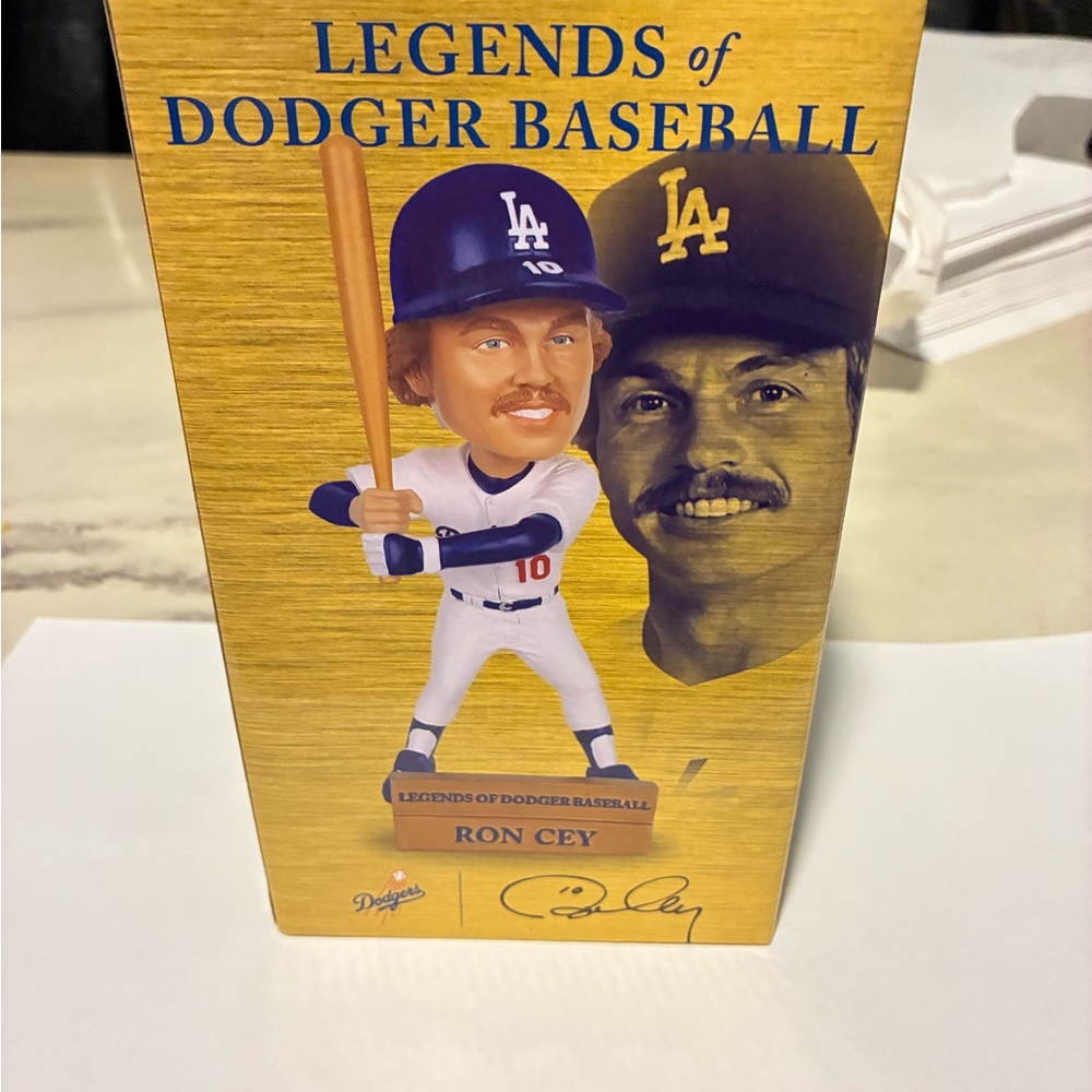 Legends of Dodger Baseball Bobblehead - Ron Cey